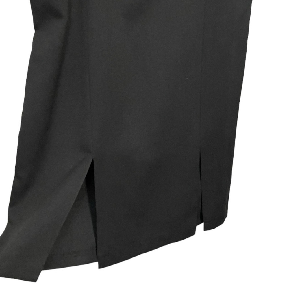 Vintage 80’s Casablanca Union Made Black Career Skirt VTG Sz 14 (size 10) - Picture 5 of 9